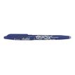 Pilot FriXion Ball - Bolígrafo - no permanente - azul - tinta de gel - 0.7 mm - fino - con borrador (paquete de 12)