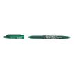 Pilot FriXion Ball - Bolígrafo - no permanente - verde - tinta de gel termosensible - 0.7 mm - medio - con borrador (paquete de 12)