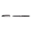 Pilot FriXion Point - Bolígrafo - no permanente - negro - tinta de gel termosensible - 0.5 mm - fino - con borrador (paquete de 12)