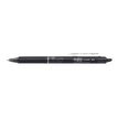 Pilot FriXion Ball Clicker - Bolígrafo  - no permanente - negro - tinta de gel termosensible - 0.7 mm - fino - retractil - con borrador 
