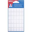 APLI kids - Etiqueta autoadhesiva - blanco (paquete de 210)
