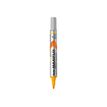 Pentel Maxiflo - Marcador - no permanente - para plástico, pizarra, cartón - amarillo - 1.1-2.2 mm - fino (paquete de 12)