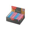 Maped Duo-Gom Medium - Borrador - azul/rosa (paquete de 40)
