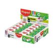 Maped Technic 600 Green - Borrador - 2.18 x 1.2 x 6.1 cm (paquete de 20)