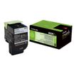 Lexmark 802K - Negro - original - cartucho de tóner LCCP, LRP - para Lexmark CX310dn, CX310n, CX410de, CX410dte, CX410e, CX510de, CX510dhe, CX510dthe