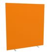 Paperflow easyScreen - Pantalla de separación - rectangular - 160 x 174 cm - naranja