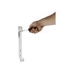DURABLE VARIO WALL - Abrazadera del sistema del panel de visualización - montaje en pared - 5 compartimentos - para A4 - rojo