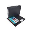 Oxford memphis - Archivo de caja - ancho de la espina: 60 mm - para 240 x 320 mm - negro