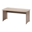 Bureau JAZZ+ - 160 cm - Pieds panneaux - Chêne gris