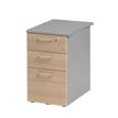 Gautier office JAZZ+ - Pedestal - 3 cajones - madera aglomerada - verde haya