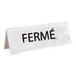 PROMOCOME PLV - Soporte de señal - escritorio - para 297 x 105 mm - doble cara