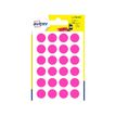 Avery - Etiqueta codificada en colores autoadhesiva - rosa (paquete de 168)
