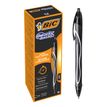 BIC Gel-ocity QuickDry - Bolígrafo  - negro - tinta de gel - 0.7 mm - medio - retractil 