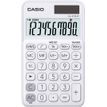 Casio SL-310UC - Calculadora de bolsillo - 10 dígitos - panel solar, batería - blanco