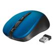 Trust Silent Click Mydo - Ratón - diestro y zurdo - 4 botones - inalámbrico - 2.4 GHz - receptor inalámbrico USB - azul