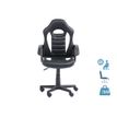 OfficePro ANZIO - Silla - reposabrazos - forma de anillo - giratorio - cuero sintético - blanco