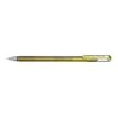 Pentel Hybrid Dual Metallic - Bolígrafo - oro - tinta de gel pigmentada - 1 mm