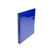 Exacompta Kreacover - Carpeta de anillas para presentaciones - ancho de la espina: 34 mm - para A4 Maxi, 297 x 242 mm - azul