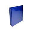 Exacompta - Carpeta de anillas para presentaciones - ancho de la espina: 44 mm - para A4 Maxi, 242 x 297 mm - azul