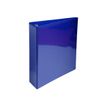 Exacompta Kreacover - Carpeta de anillas para presentaciones - ancho de la espina: 70 mm - para A4 Maxi - azul