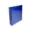 Exacompta - Carpeta de anillas para presentaciones - ancho de la espina: 44 mm - para A4 Maxi, 242 x 297 mm - azul