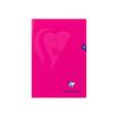 Clairefontaine MIMESYS - Cuaderno - grapado - A4 - 48 hojas / 96 páginas - Seyès - rosa - polipropileno (PP)