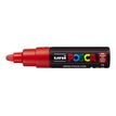 POSCA PC-7M - Marcador - no permanente - rojo - tinta pigmentada al agua - 4.5-5.5 mm - grande