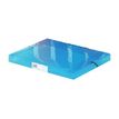 Viquel Propyglass - Carpeta de 3 solapas - ancho de la espina: 30 mm - para A4 - azul