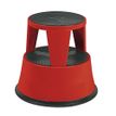 Safetool - Taburete de peldaño - 2 pasos - acero - rojo