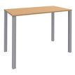 Burocean Lounge - Mesa - rectangular - verde haya - aluminio base