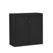 VINCO Etic - Aparador - 2 Puertas - acero, polipropileno - negro, RAL 9005