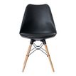Paperflow Dogewood - Silla - polipropileno - negro (paquete de 2)