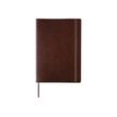 Oberthur Balthazar - Cuaderno - A5 - 100 hojas / 200 páginas - papel marfil - reglado - cubierta marrón