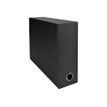 Exacompta A4 Maxi - Maleta de transferencia - ancho de la espina: 90 mm - para 240 x 320 mm - capacidad: 800 hojas - negro