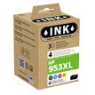 Wecare - Paquete de 4 - negro, amarillo, cián, magenta - compatible - cartucho de tinta (alternativa para: HP 953XL) - para HP Officejet Pro 7740, 8210, 8216, 8218, 8710, 8720, 8730, 8740