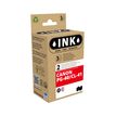 Wecare - Paquete de 2 - negro, color (cian, magenta, amarillo) - compatible - cartucho de tinta - para Canon PIXMA iP1800, iP1900, iP2600, MP140, MP190, MP210, MP220, MP470, MX300, MX310
