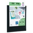 Viquel Standard PERSO - Libro de pantalla - 20 compartimentos - para A4 - capacidad: 40 hojas - negro