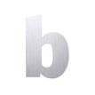 Pickup Home - Signo - lowercase letter - 145 mm (height) - aluminio pulido