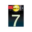 Pickup Glow In The Dark - Signo - number - 75 mm (height) - autoadhesivo
