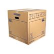 Bankers Box SmoothMove - Caja de envío - 45.1 cm x 45.1 cm x 45.6 cm - azul, marrón