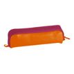 Clairefontaine CUIRISE - Portalápices - piel verdadera - naranja, fucsia