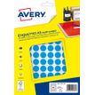 Avery A5 - Etiqueta codificada en colores autoadhesiva - azul (paquete de 960)