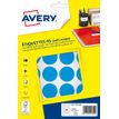 Avery A5 - Etiqueta codificada en colores autoadhesiva - azul (paquete de 240)