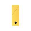 Exacompta - Archivo de caja - ancho de la espina: 90 mm - para A4 - capacidad: 800 hojas - amarillo
