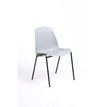 OfficePro CHARLOTTE - Silla - polipropileno - gris ratón