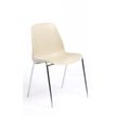 OfficePro CHARLOTTE - Silla - polipropileno - beige