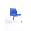 OfficePro CHARLOTTE - Silla - polipropileno - azul
