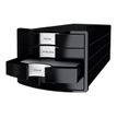 HAN IMPULS NEW DESIGN - Armario de cajones - 4 cajones - para A4, C4 - negro