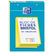 3020120120713-Oxford - Pack de 30 Fiches Bristol - A5 - petits carreaux - perforées - jaune-P_79438651_2-0