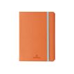 Oberthur Carmen - Cuaderno - historial - A5 - 100 hojas / 200 páginas - papel marfil - blush cover - cuero